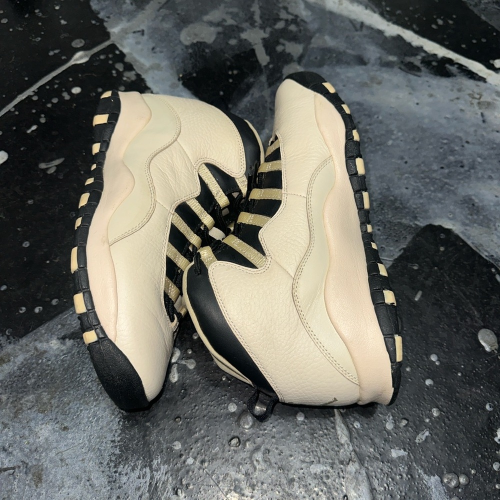 Jordan 10 Cream and Black
